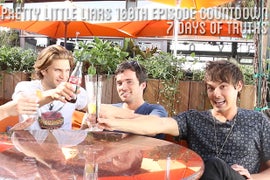 ‘Pretty Little Liars’ 100th Episode Countdown: Ian Harding, Keegan Allen and Tyler Blackburn on New Character Dynamics (Video)