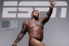 ESPN: The Naked Issue? Baseball Star Prince Fielder Strips Down for Magazine (Photos)