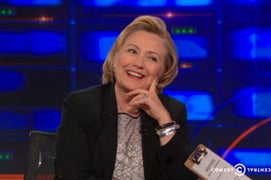 Jon Stewart Determines that Hillary Clinton is Running for President, and She Doesn’t Deny It (Video)