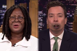 Whoopi Goldberg and Jimmy Fallon Flip Lips and Give Each Other Ridiculous Accents (Video)