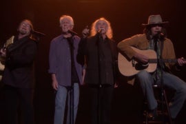 Jimmy Fallon’s Neil Young Joins Crosby, Stills & Nash for Iggy Azalea’s ‘Fancy’ (Video)
