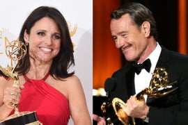Emmy Winners: Bryan Cranston, Julia Louis-Dreyfus, Aaron Paul, Allison Janney (Photos)