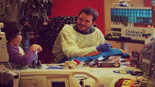 Chris Pratt Follows Through on Promise to Surprise Sick Kids in Hospitals