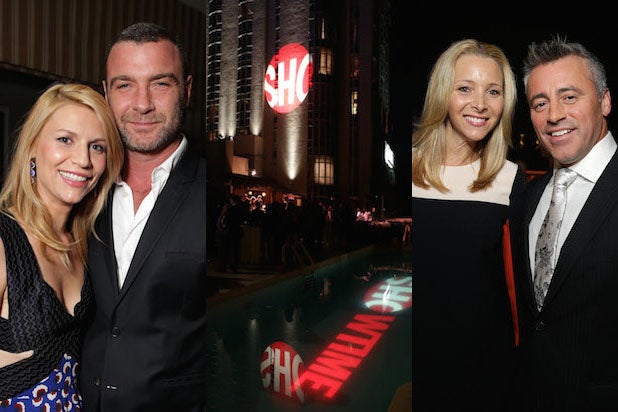 Inside Showtimes Emmy Eve Party Claire Danes Lizzy Caplan Matt