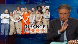 Jon Stewart Says Texas Governor Rick Perry Will Make ‘Creepy Inmate’ in ‘Orange Is the New Blecch’ (Video)