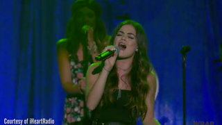 ‘Pretty Little Liars’ Star Lucy Hale Performs ‘Lie A Little Better’ for iHeartRadio (Video)