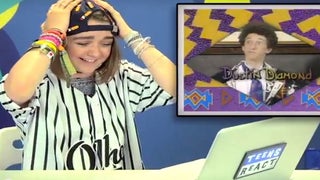 ‘Game of Thrones’ Star Maisie Williams Watches ‘Saved By the Bell’ For First Time: ‘It’s So Embarrassing’ (Video)