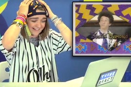 ‘Game of Thrones’ Star Maisie Williams Watches ‘Saved By the Bell’ For First Time: ‘It’s So Embarrassing’ (Video)