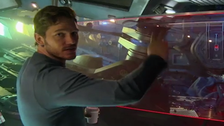 Chris Pratt Gives a Tour of His Super Chill ‘Guardians’ Ship, The Milano (Video)