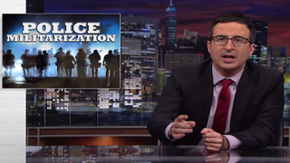 John Oliver Tackles Ferguson and Police Militarization (Video)