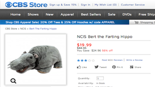 CBS Slapped With Lawsuit Over Farting Hippo From ‘NCIS’