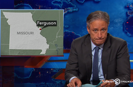 Jon Stewart on Ferguson, Fox News, White Privilege on Return to ‘Daily Show’ (Video)