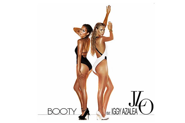 Jennifer Lopez and Iggy Azalea's Booty artwork