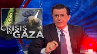 Stephen Colbert Sees No Pro-Israel Bias on CNN’s ‘The Situation Kibbutz’ (Video)