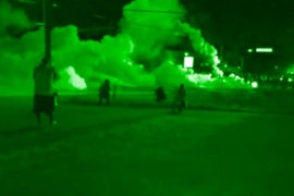 Watch Police in Ferguson Fire Tear Gas at Demonstrators and Reporters (Video)