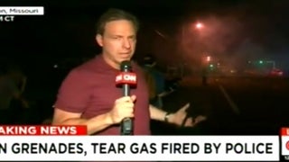 CNN’s Don Lemon and Jake Tapper Flee Tear Gas in Ferguson (Video)