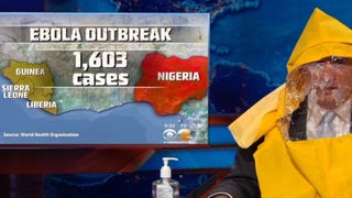 Jon Stewart Freaks Out Over Ebola (Video)