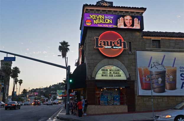 The Laugh Factory, West Hollywood, Calif. The Laugh Factory, West Hollywood, Calif.