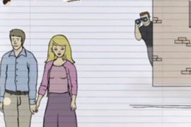 ‘Nathan For You’ Creepily Pitches Stalking Service ‘Daddy’s Watching’ to Dating DNA CEO (Exclusive Video)