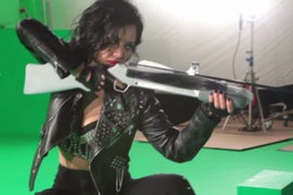 ‘Sin City’ B-Roll Footage Shows Jessica Alba, Joseph Gordon-Levitt and Lots of Green Screen
