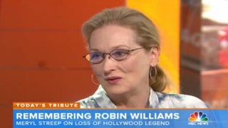 Robin Williams Death: Meryl Streep Says It’s ‘Hard to Imagine Unstoppable Energy Stopped’