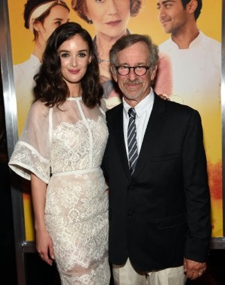 Charlotte Le Bon and Steven Spielberg at world premiere of "The Hundred-Foot Journey" Charlotte Le Bon and Steven Spielberg at world premiere of "The Hundred-Foot Journey"