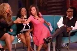Tyra Banks Awkwardly Shows ‘View’ Hosts How to Take Perfect Selfies, Predicts Future (Video)