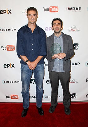 YouTube's Derek Callow and Director Pablo Orta YouTube's Derek Callow and Director Pablo Orta