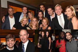 Party Report in Pictures: Katie Couric, Josh Elliott and an Engagement at CAA’s TV News Party (Photos)