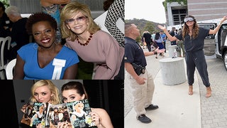 Party Report in Pictures: ‘The Walking Dead’ Season 5 Premiere Brings Zombies to the Backlot (Photos)