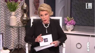 Joan Rivers’ Last ‘Fashion Police’ Appearance: From ‘Transvaginal Mesh’ to ‘Jackie Chan’s Penis’