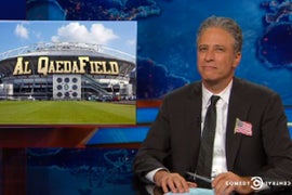 Jon Stewart Thinks al-Qaeda Is More Reputable Than the NFL Right Now (Video)