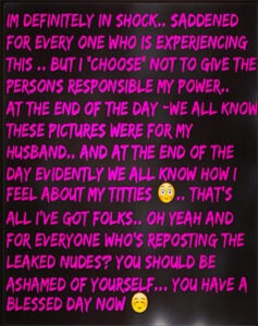 Meagan Good Rips Fans for Reposting Her Leaked Nude Photos: 'You Should