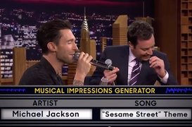 Adam Levine Sang the ‘Sesame Street’ Theme Like Michael Jackson on ‘Tonight Show’ (Video)