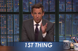 Seth Meyers on Nude Photo Leaks: ‘If It Doesn’t Have Your Consent, It’s Never Your Fault’