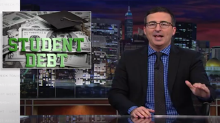 John Oliver Says Student Debt is Like an STD (Video)