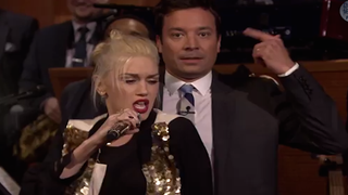 Gwen Stefani Poured Her Soul Into ‘Call Me Maybe’ in a Lip Sync Battle With Fallon and Shelton