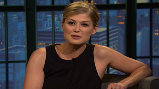 ‘Gone Girl’ Star Rosamund Pike on Her Soundstage ‘Dry Humping’ With Neil Patrick Harris (Video)