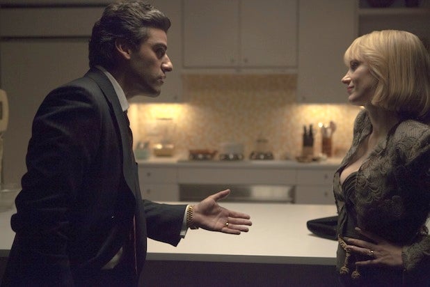 Oscar Isaac and Jessica Chastain in A Most Violent Year