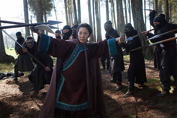 A still from the "Crouching Tiger, Hidden Dragon" sequel