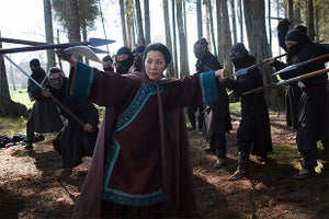 A still from the "Crouching Tiger, Hidden Dragon" sequel