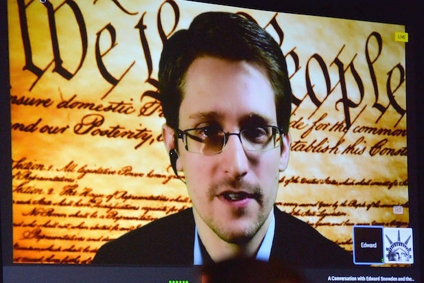 Edward Snowden via Skype at SXSW