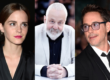 Emma Watson, Mike Leigh and Robert Downey Jr.
