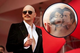 James Franco Sports Shaved Head With Liz Taylor-Montgomery Clift Tattoo for New Role