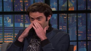 Bill Hader Reveals Why ‘Saturday Night Live’s’ Stefon Always Covered His Face (Video)