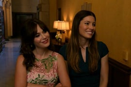 Jessica Biel Helps ‘New Girl’ Embrace Single Life While ‘Mindy Project’ Couples Up