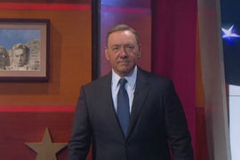 Stephen Colbert and Kevin Spacey’s Frank Underwood Plan a Rendevous With Death (Video)