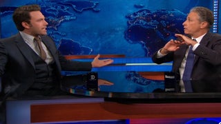 Ben Affleck Flips After Jon Stewart Spoils Both ‘Gone Girl’ and ‘Batman v. Superman’ (Video)