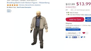 ‘Breaking Bad’ Action Figures Pulled From Toys R Us After Parental Outcry