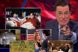 Stephen Colbert, the Grim Reaper Mark Final 32 Episodes of ‘Colbert Report’ (Video)